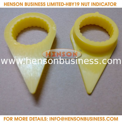 HENSON-HBY19 Indicador universal de porca de roda/WHEEL SAFE/Indicador de porca de roda solta