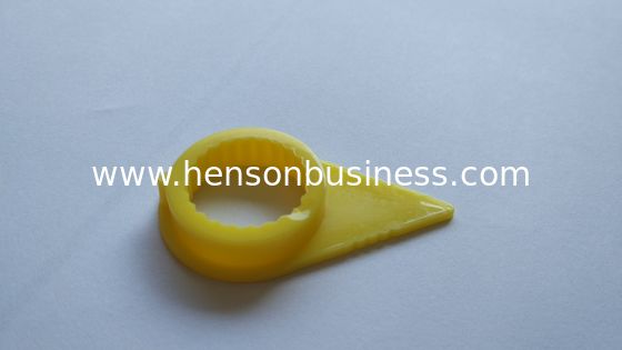 Indicador de tubulação de rodas soltas para tubulação hexadecimal de 17-18 mm HBY17 Material Tpu amarelo